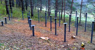 Свайный фундамент Черемхово. Заказать под ключ цена от 2034 руб